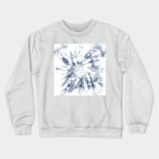 Navy Marble Tie-Dye Crewneck Sweatshirt